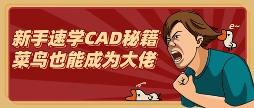 新手如何学习cad，初学cad怎么学