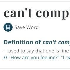 COMPIAN是什么意思(complain是什么意思)