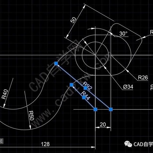 CAD制图中经常会使用到的图形对象，想要知道圆的半径该怎么做呢？